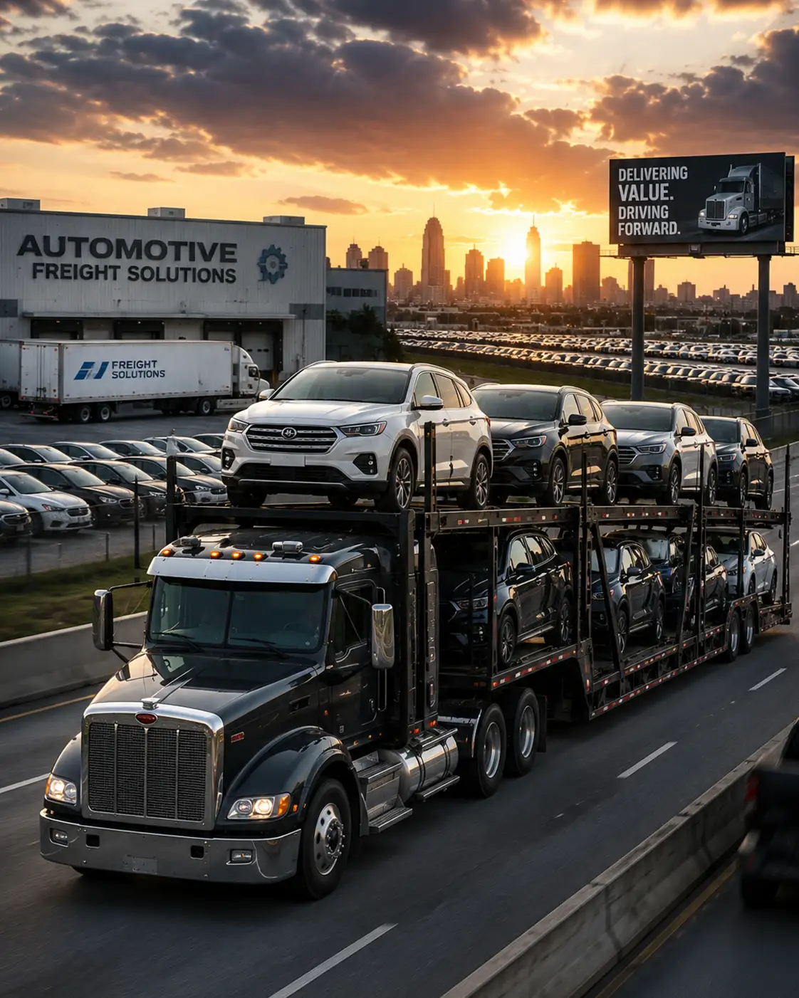 automotive logistics industries freight trucking and logistics service in Melbourne FL Yowell International
